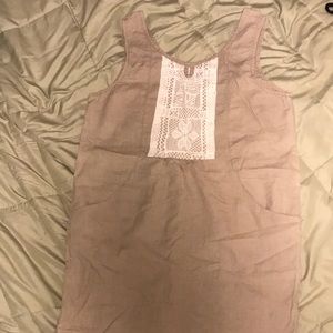 Beautiful vintage tan dress